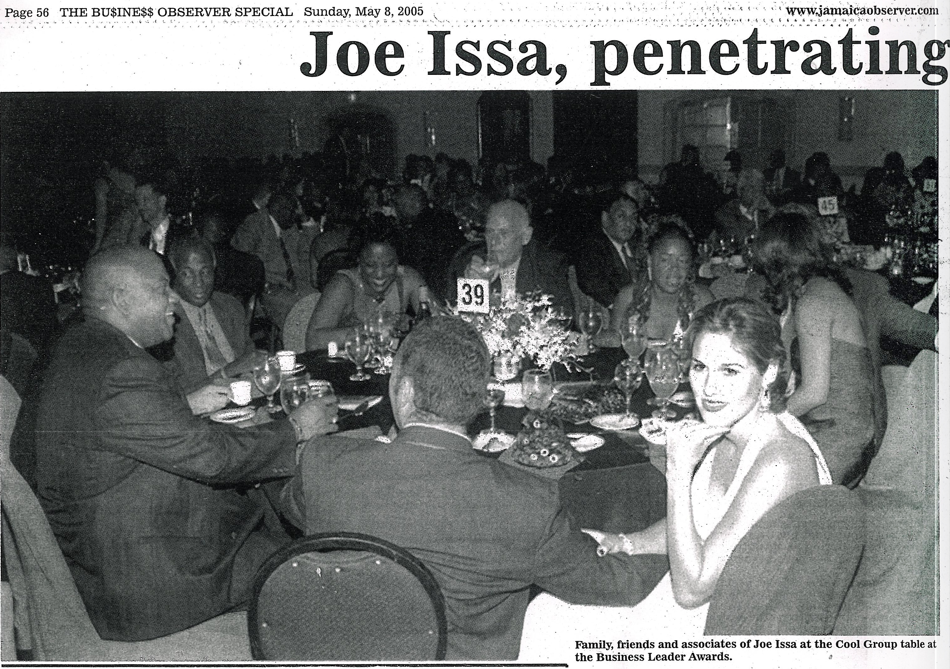 Joe Issa, penetrating 