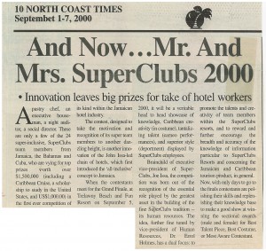 And Now... Mr.And Mrs. Super Clubs 2000