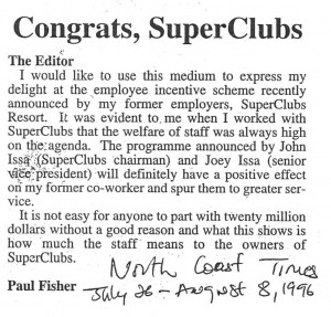 Congrats, SuperClubs 