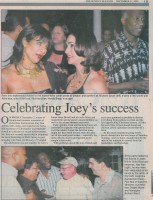 Celebrating Joey Issa success