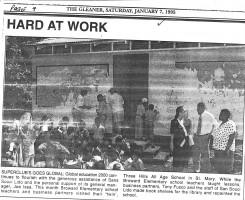 376 - Hard at work - The Gleaner - January 7, 1995 Joe Joey Joseph Issa Jamaica